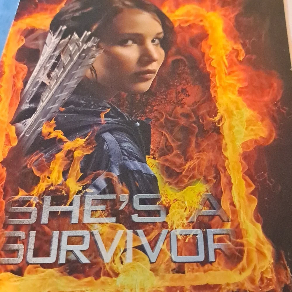 Hunger Games blank greeting card set with envelopes